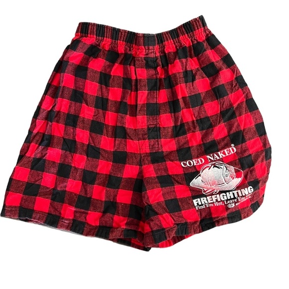 Vintage Coed Naked Firefighting Boxers - Picture 1 of 4